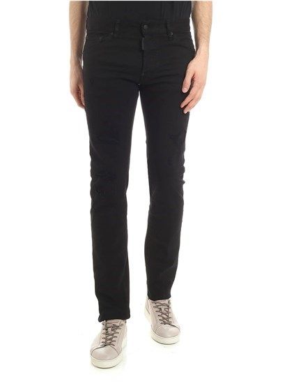  Jean Dsquared2 Black Cool Guy (S71Lb9525) 