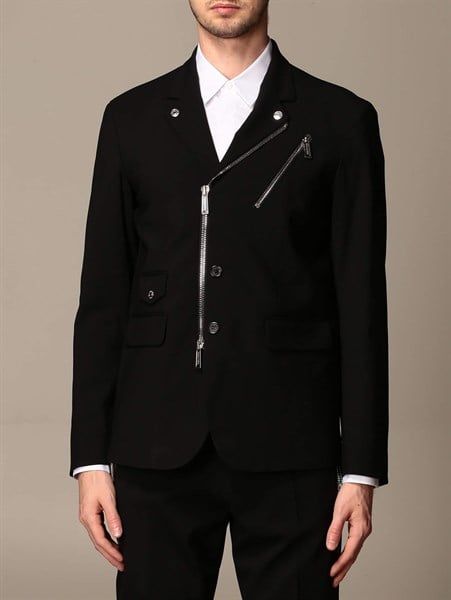  Blazer Dsquared2 Đen Khoá Ngực S74Bn1009 