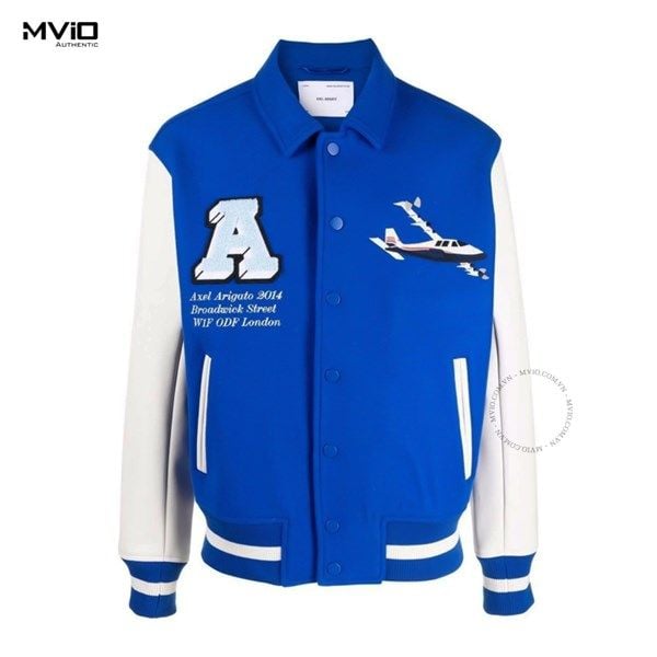  Khoác Arigata Xanh Tay Trắng A0398003 