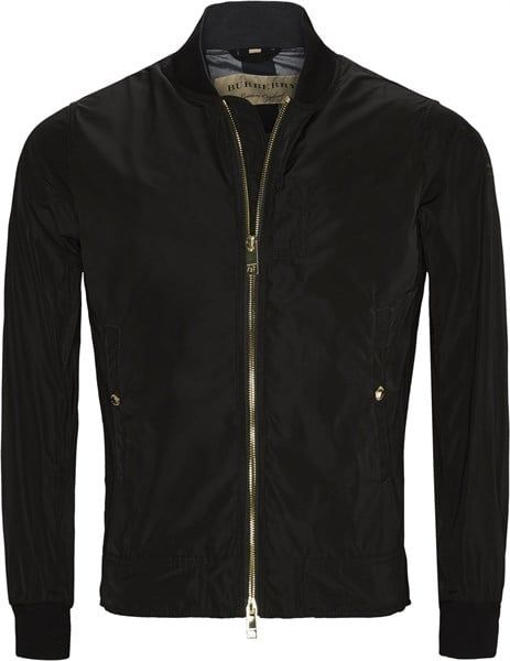  Áo Khoác Burberry Đen Khoá Vàng 2018 
