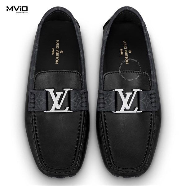  Moca Louis Vuitton Đen Viền Monogram Tag Sliver 