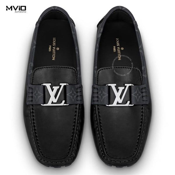  Moca Louis Vuitton Đen Viền Monogram Tag Sliver 