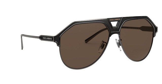  Kính Dolce Mắt Nâu, Gọng Bạc Dg2257 