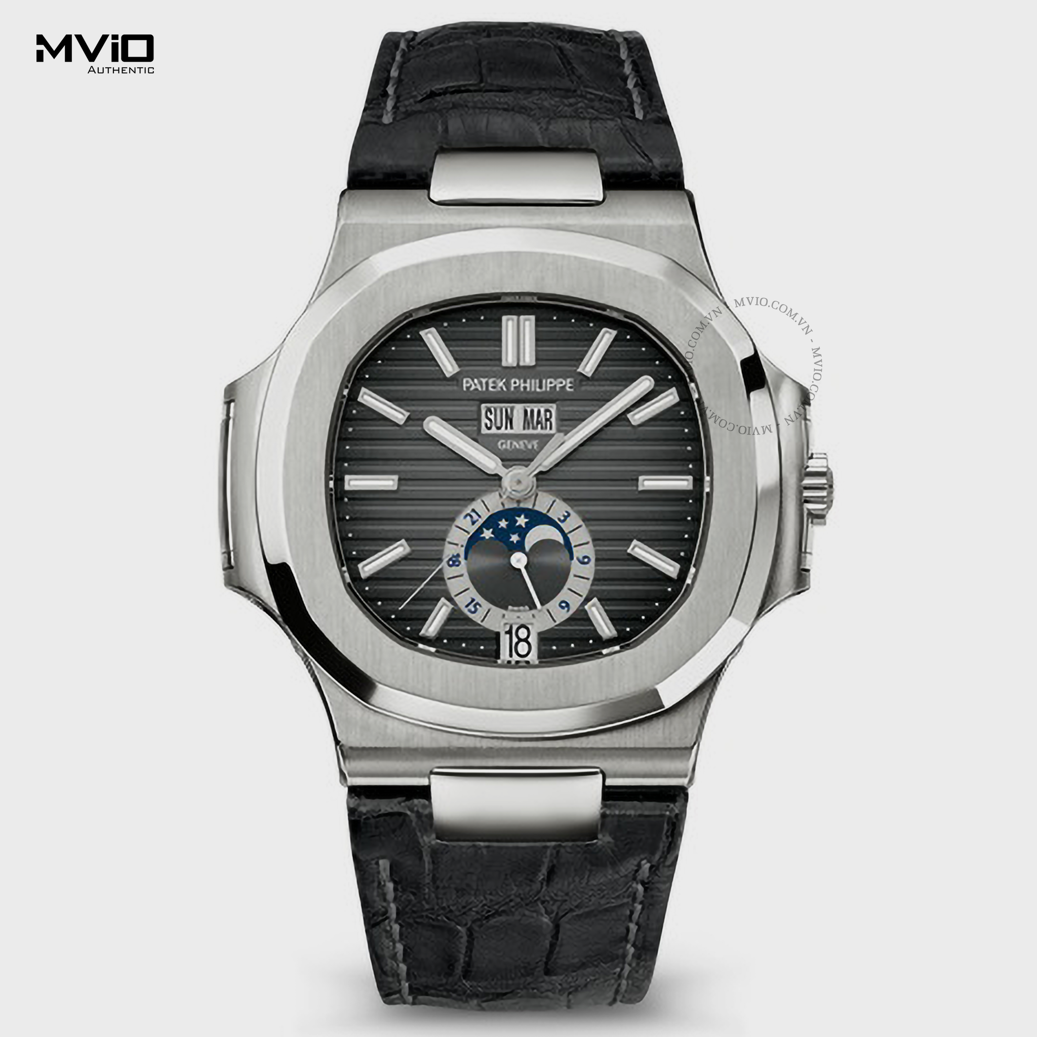 Đồng Hồ Patek Philippe Nautilus 5726A Annual Calendar Moon Phases