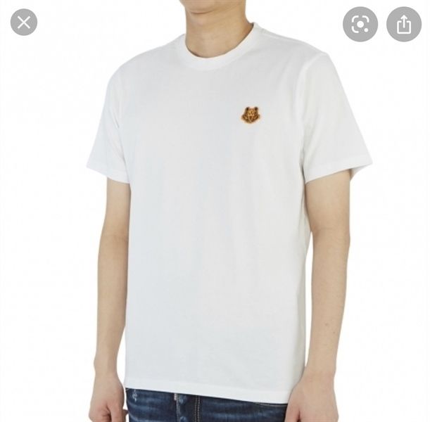 Phông Kenzo Trắng Hổ Cam 5Ts003 4Sj 01 