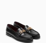  Loafer Valentino Đen Khoá Vàng 1V2S0G03 YZX 