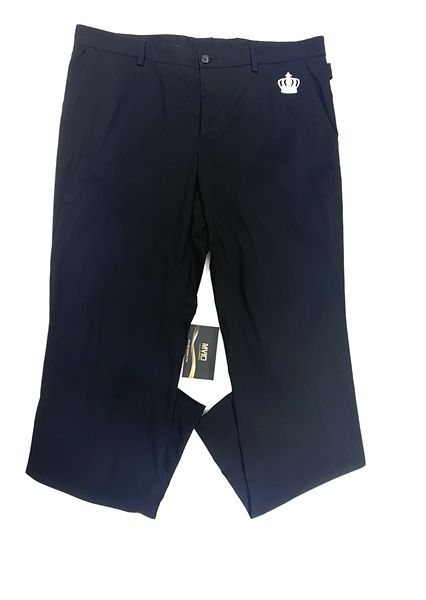  Quần Vải Dolce & Gabana Đen Thêu Vương Miện Trắng G6Jvez 