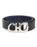  Belt Salvatore Xanh-Đen Mặt Silver 202067 5542/089 