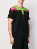 Phông Marcelo Burlon Đen Cánh Xanh Lá Hồng Cmaa018S19001025 
