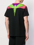  Phông Marcelo Burlon Đen Cánh Xanh Lá Hồng Cmaa018S19001025 