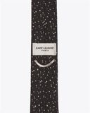  Caravat Saint Laurent Lụa Thêu Hoạ Tiết 6048774Y0021078 