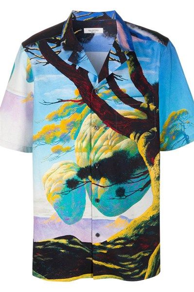  Sơ Mi Cộc Tay Valentino Hawaii Tvoaa77165M 