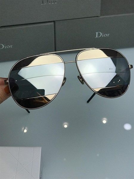  Kính Dior 010Ku - Gold/Blue 