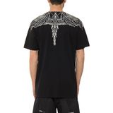  Phông Marcelo Burlon Đen Cánh 3D 