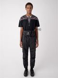  Phông Marcelo Burlon Đen Cánh Trắng Đỏ Cmaa018E19001008 