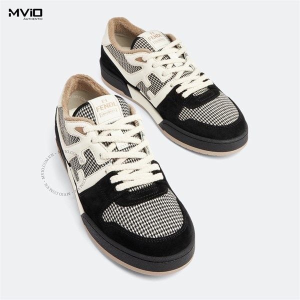  Sneaker Fendi Đen Mix Caro 7E1493 AL1NF1LJF 
