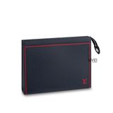  Clutch Louis Vuitton Voyage Mm Taiga B.O.R M63394 