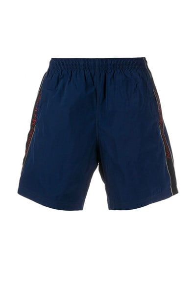  Short Gió Alexander Mcqueen Navy Vạt Chữ 6030504419Q 