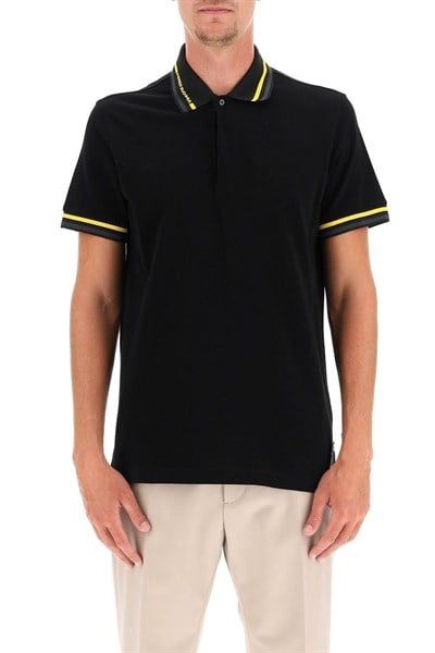  Polo Fendi Proma Đen Cổ Viền Vàng Fi0985 Ahc1F0Qa1 