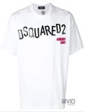  Phông Dsquared2 Trắng In Dsquared2 S74Gd0501 