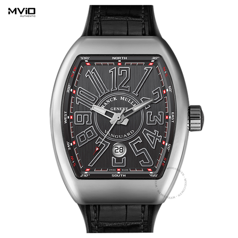  Đồng Hồ Franck Muller Vanguard Steel Black 