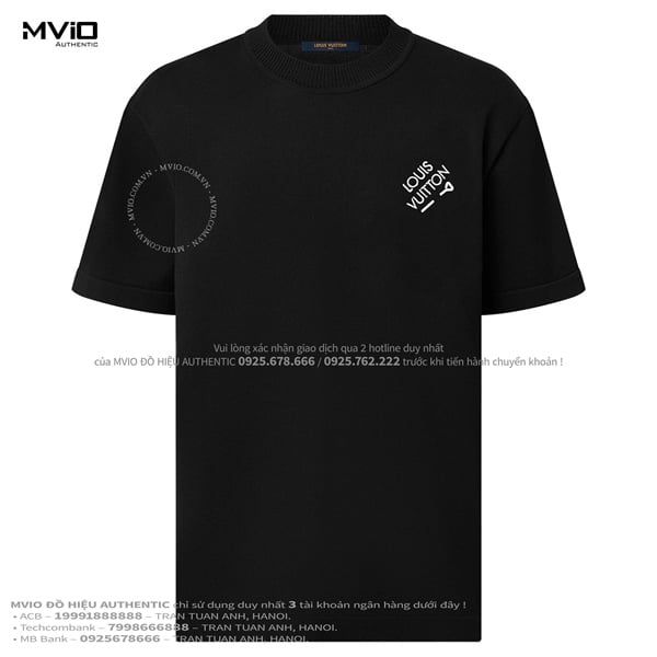  Phông Louis Vuitton Signature Short-Sleeved 1AATXF 