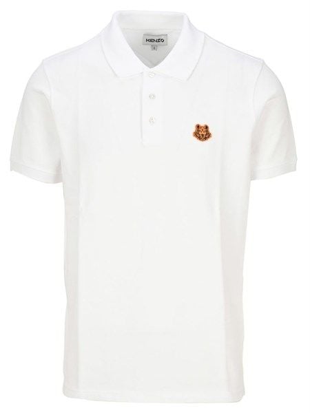  Polo Kenzo Trắng Hổ Cam 2020 