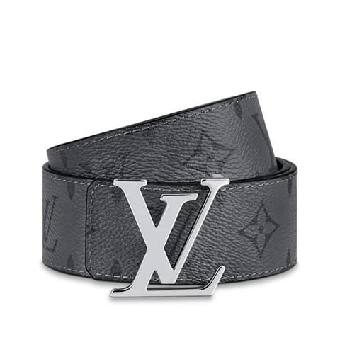  Belt Louis Vuitton Xám LV Trắng Monogram M0285 