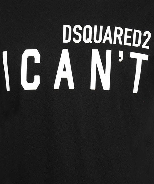  Phông Dsquared2 Đen Ican’T S74Gd0859 