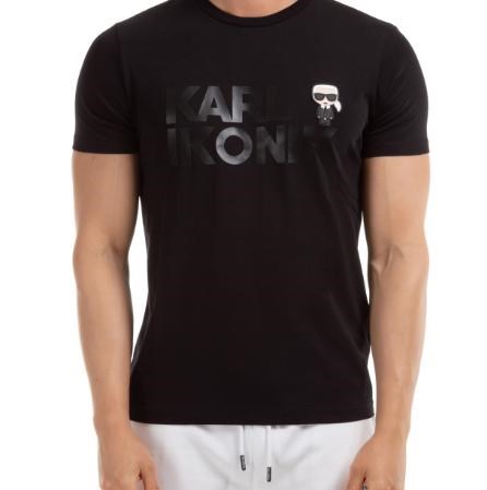 Phông Karl Lagerfeld Đen Chữ Ikonik 501224