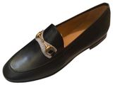  Loafer Gucci Đen Xích Vàng 482464 