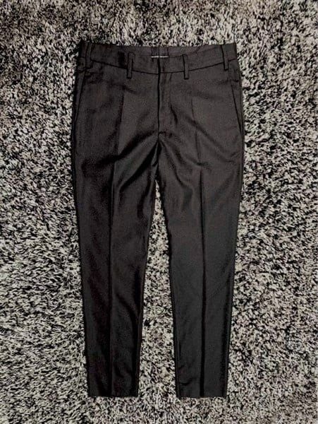  Quần Vải Neil Barrett Đen Dạ Bap32 7106 