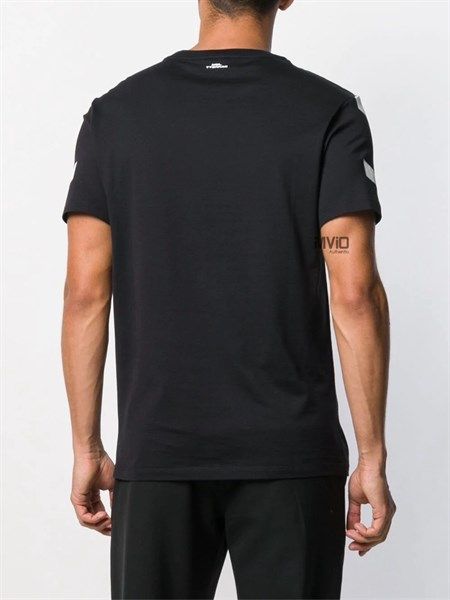  Phông Neil Barret Đen Sét Trắng Fit Slim Pbjt553S M508S 