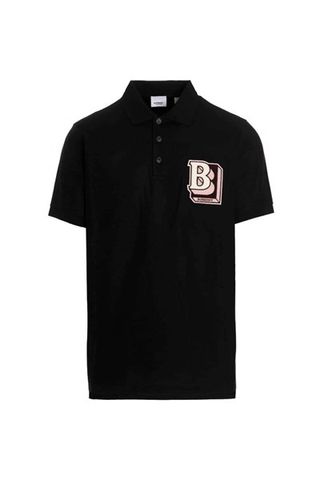  Polo Burberry Đen Logo BB Ngực 8057571 1002 