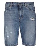  Short Dolce Gabbana Xanh Rách Tag Gold Gy4Jed-G8Cb4 