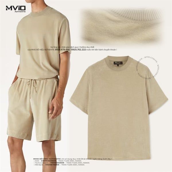  Phông Loro Piana Be Cotton Pha Lụa FAO0730 D0C2. 