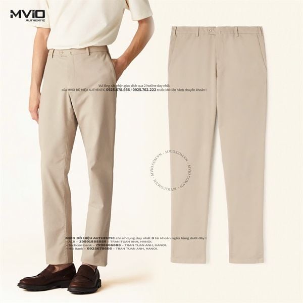  Quần Kaki Loro Piana Be FAE8346 