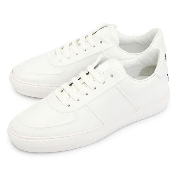  Sneaker Moncler Trắng Vạt Gót 4M0010 M1917 