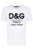  Phông Dolce Gabbana Trắng Chữ Đen G8Hr8T 