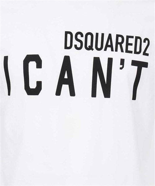  Phông Dsquared2 Trắng Ican’t S74GD0859 