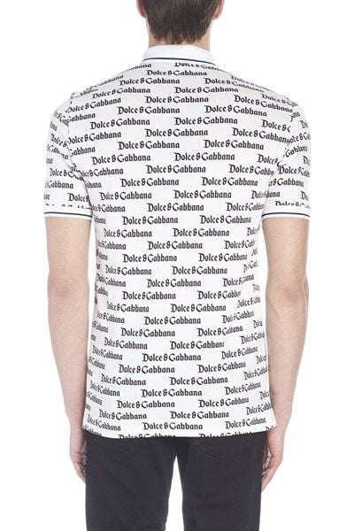  Polo Dolce Trắng Chữ Đen Nhí Fs722 Hwy44 