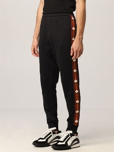  Bộ Nỉ Dsquared2 Viền Nâu S74Hg0118 