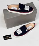  Slip On Thom Browne Navy Đạp Gót MFL025B 00249 282 