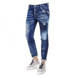  Jean Dsquared2 Xanh Skater S71Lb0590 Vảy Sơn 