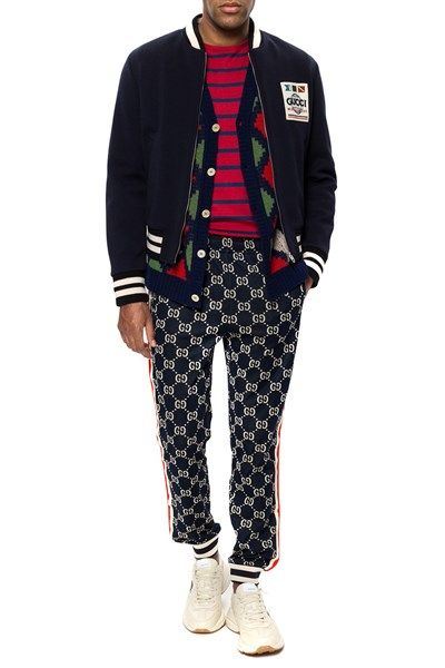  Bomber Gucci World Wide Xanh Đen 598731 Zapu 