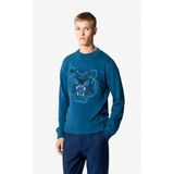  Áo Nỉ Kenzo Xanh Ngọc Hổ Xanh 5Sw001 4Xv 73 