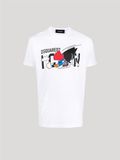  Phông Dsquared2 Icon Trắng Superman S79Gc0012 
