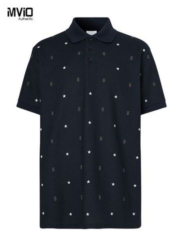  Polo Burberry Navy Sao Xanh 8030551 1003 