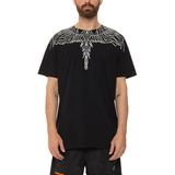  Phông Marcelo Burlon Đen Cánh 3D 