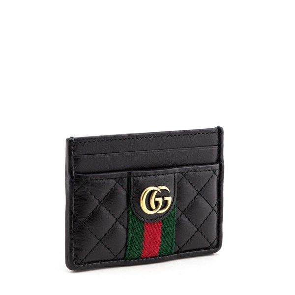  Holder Card Gucci Logo Gg Vạt Cờ 536454 0416 